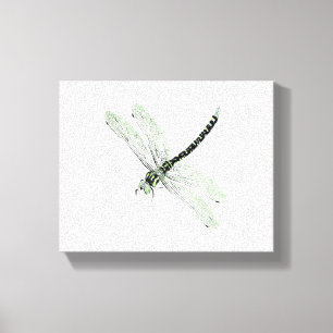 Agender Pride  Dragonfly Art Canvas Afdruk