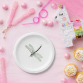Agender Pride Dragonfly Art Papieren Bordje (Feest)