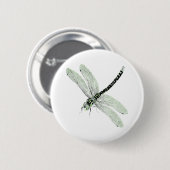 Agender Pride  Dragonfly Art Ronde Button 5,7 Cm (Voorkant /achterkant)