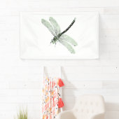 Agender Pride Dragonfly Art Spandoek (Insitu)