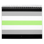 Agender Pride Flag Kalender (Hoes)