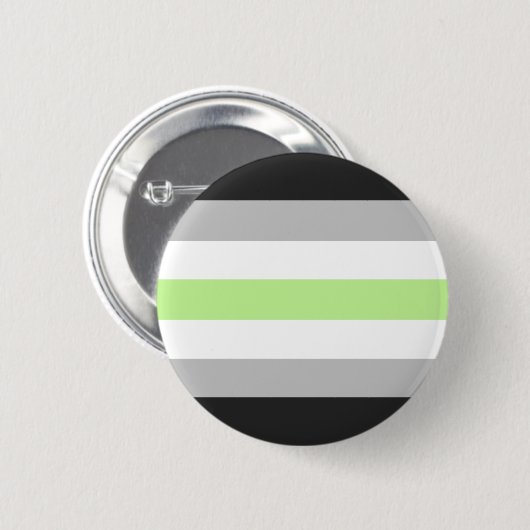 Agender Pride Flag Ronde Button 5,7 Cm (Voorkant /achterkant)