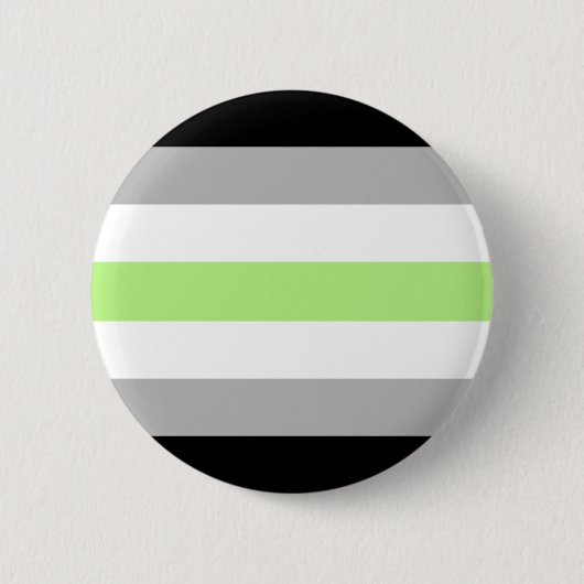 Agender Pride Flag Ronde Button 5,7 Cm (Voorkant)