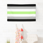 Agender Pride Flag Spandoek (Insitu)