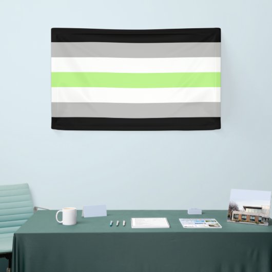 Agender Pride Flag Spandoek (Beurs)