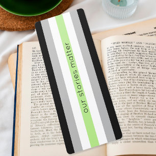 Agender Pride Flag Stripes LGBT-Bladwijzer