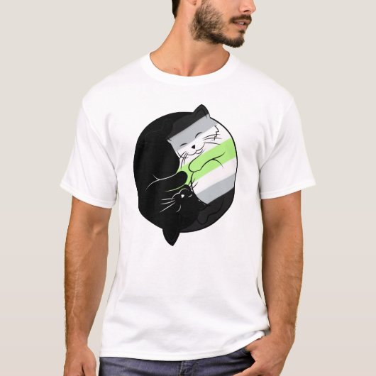Agender Pride Nonbinary Transgender LGBT LGBTQ T-shirt (Voorkant)