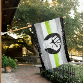 Agender Pride Protest Vlag