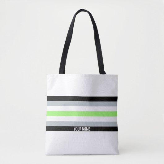 Agender Pride Tote Bag