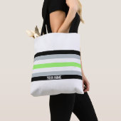 Agender Pride Tote Bag