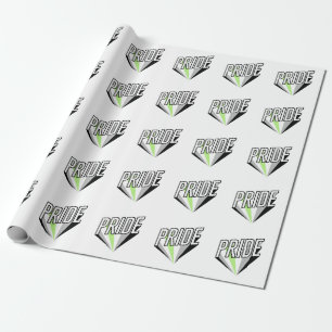 Agender Pride-uitbarsting Cadeaupapier