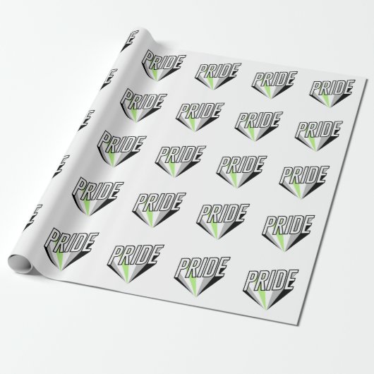 Agender Pride-uitbarsting Cadeaupapier (Uitgerold)