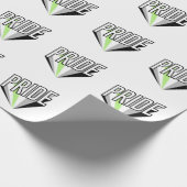 Agender Pride-uitbarsting Cadeaupapier (Hoek)