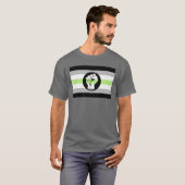 Agender Pride Verzet T-Shirt (Voorkant volledig)