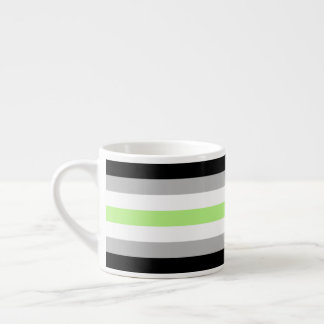Agender Pride-vlag – Agender identiteit LGBTQIA+ Espresso Kop