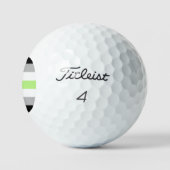 Agender Pride-vlag – Agender identiteit LGBTQIA+ Golfballen (Logo)