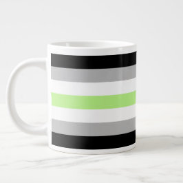 Agender Pride-vlag – Agender identiteit LGBTQIA+  Grote Koffiekop