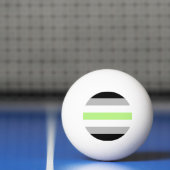 Agender Pride-vlag – Agender identiteit LGBTQIA+  Pingpongbal (Net)