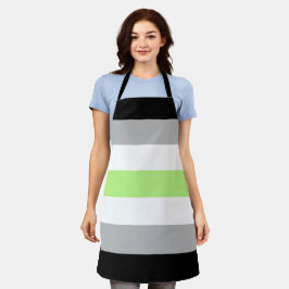 Agender Pride-vlag – Agender identiteit LGBTQIA+  Schort