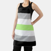 Agender Pride-vlag – Agender identiteit LGBTQIA+  Schort (Insitu)
