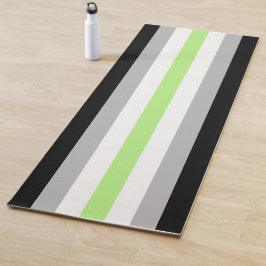 Agender Pride-vlag – Agender identiteit LGBTQIA+  Yogamat