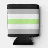 Agender Pride-vlag Blikjeskoeler (Achterkant)