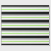 Agender Pride Vlag Cadeaupapier (Vlak)