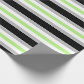 Agender Pride Vlag Cadeaupapier (Hoek)