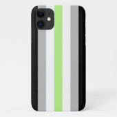 Agender Pride-vlag Case-Mate iPhone Case (Achterkant)