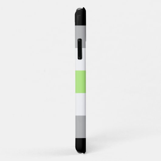 Agender Pride-vlag Case-Mate iPhone Case (Achterkant/rechts)