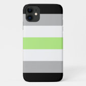 Agender Pride-vlag Case-Mate iPhone Case (Achterkant)