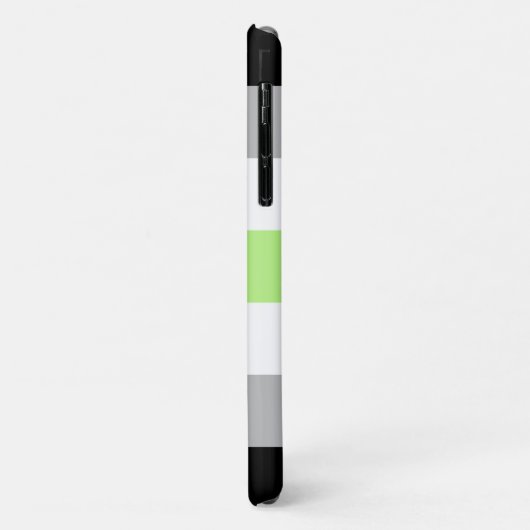 Agender Pride-vlag Case-Mate iPhone Case (Achterkant/links)