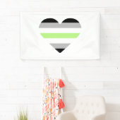 Agender Pride Vlag Hart Spandoek (Insitu)