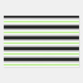 Agender Pride-vlag Inpakpapier Vel (Voorkant 2)