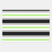 Agender Pride-vlag Inpakpapier Vel (Voorkant 3)
