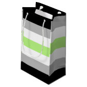 Agender Pride-vlag Klein Cadeauzakje (Achterkant Gekanteld)