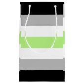 Agender Pride-vlag Klein Cadeauzakje (Voorkant)