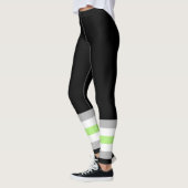 Agender Pride Vlag Leggings (Links)
