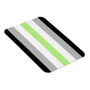 Agender Pride-vlag Magneet
