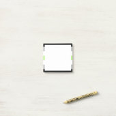 Agender Pride-vlag Post-it® Notes (Op bureau)