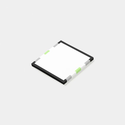 Agender Pride-vlag Post-it® Notes (Schuin)