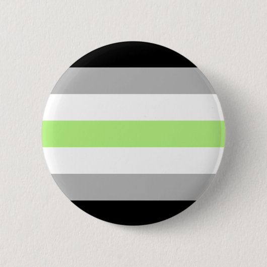 Agender Pride-vlag Ronde Button 5,7 Cm (Voorkant)