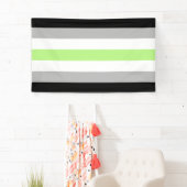 Agender Pride Vlag Spandoek (Insitu)