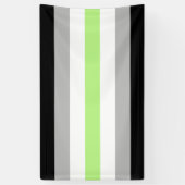 Agender Pride Vlag Spandoek (Verticaal)