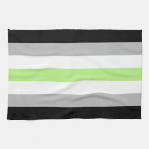 Agender Pride Vlag Theedoek