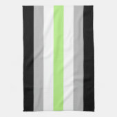 Agender Pride Vlag Theedoek (Verticaal)