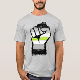 Agender Pride Vuist T-Shirt