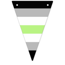 Agender Pridevlag – Agender identiteit LGBTQIA+ Vlaggetjes