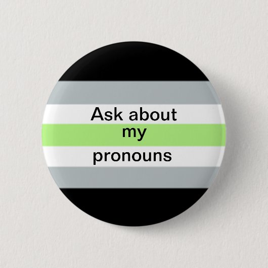 Agender Pronoun Ask Button (Voorkant)