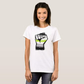 Agender Protest Fist T-shirt (Voorkant volledig)
